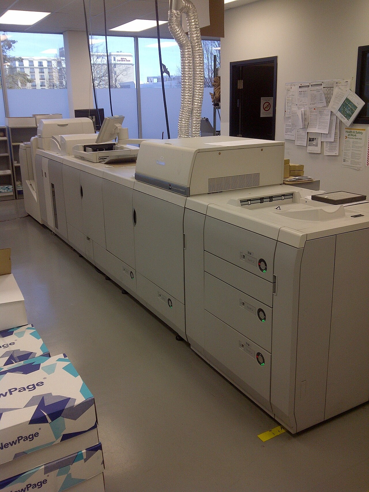 Canon imagePRESS C7000VP в типографии. Canon imagePRESS C7000VP в типографии.