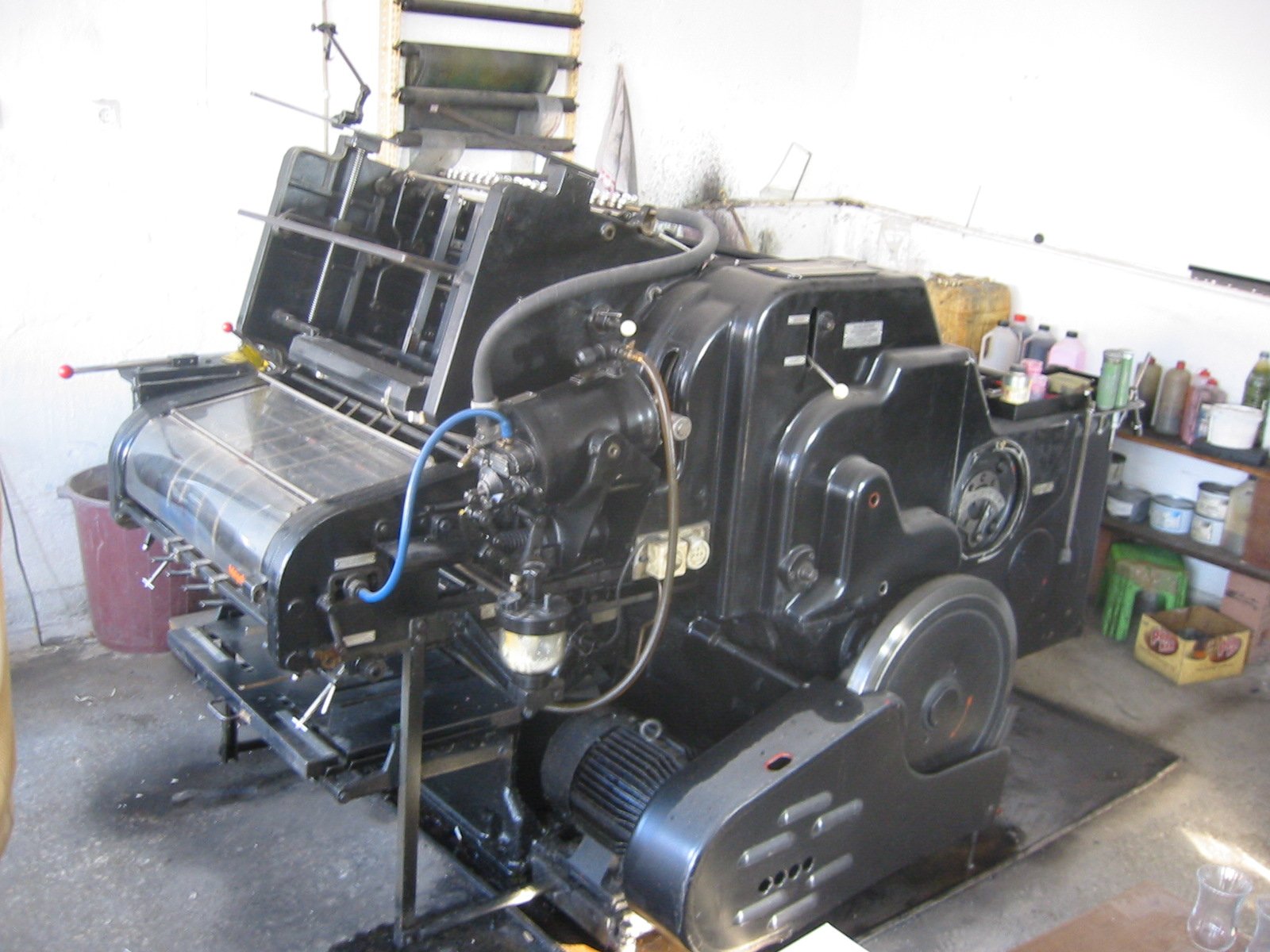 Ранний листовой офсет Heidelberg KOR.